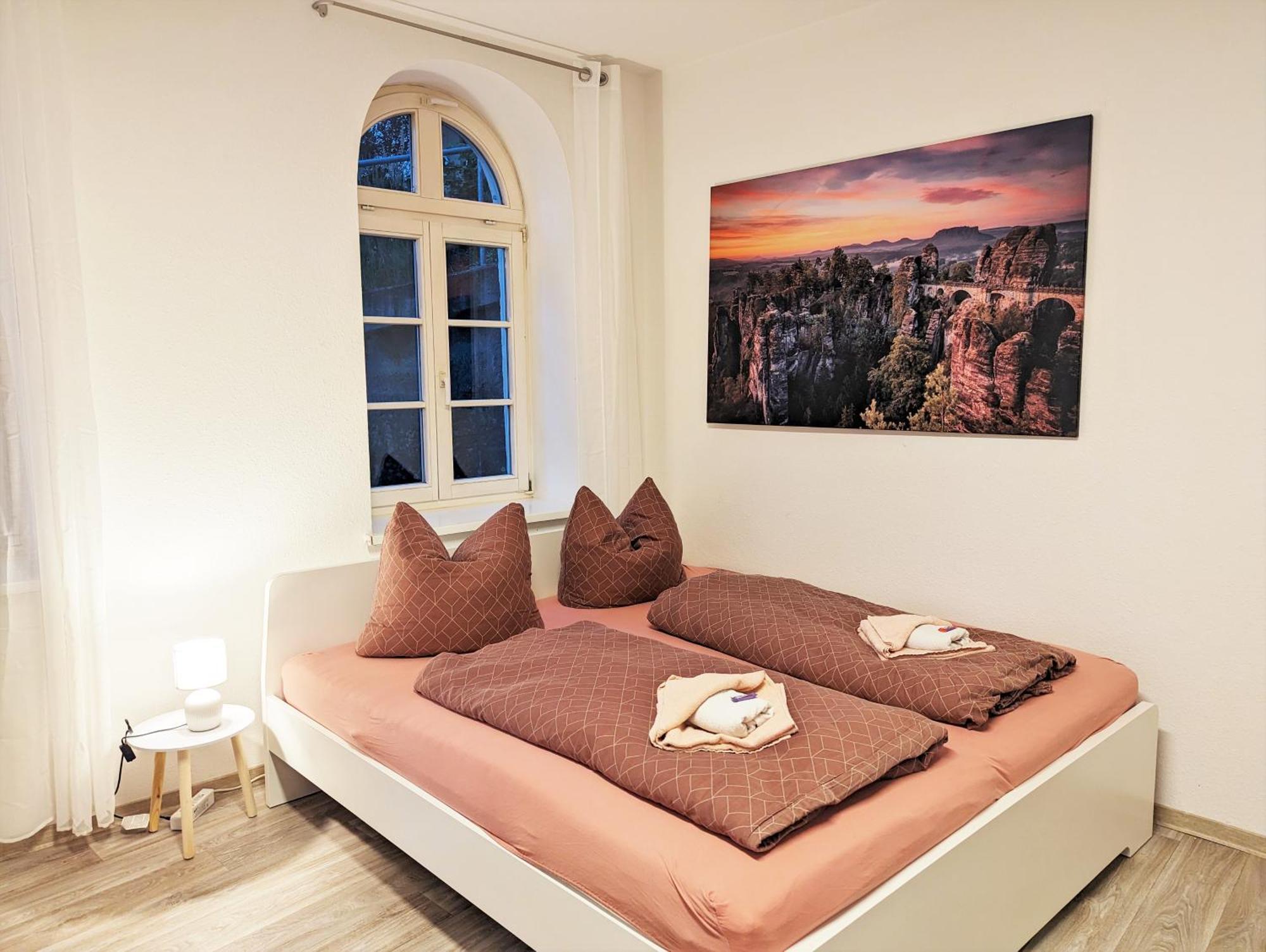 F1 - Urlaubsmagie - Helle Wohnung Mit Sauna & Pool & Whirlpool Sebnitz Luaran gambar